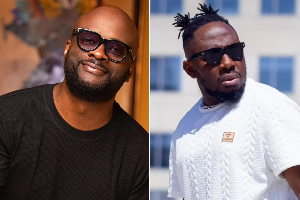 Kiki Banson(L) and Choirmaster(R)