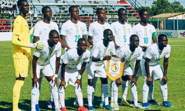 The U15 team of Senegal