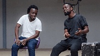 Musicians, Akwaboah and Sarkodie
