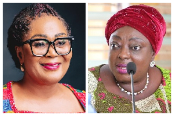 Dr Freda Prempeh (R) wants Lordina Mahama to intervene in the matter