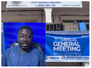 Emmanuel Boakye Fapem is the board chairman of Amakom Saint Paul's Co-operative credit union