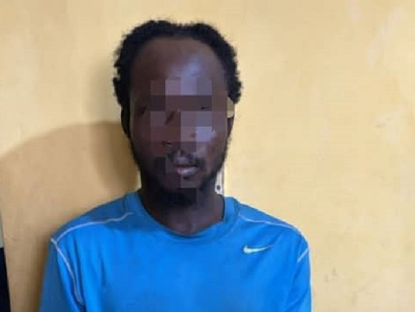 David Kwadwo Prah Afful was allegedly captured while inciting violence in a viral video