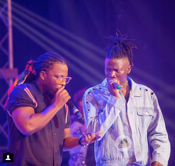 Rapper Edem and Stonebwoy