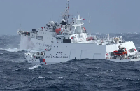 Taiwan vessel chases Chinese ship off Hualien
