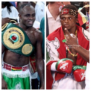 Boxing fans are calling for a showdown between Gameboy Tagoe and Dogboe
