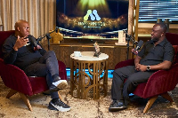 The conversation takes a deeply personal turn as Vusi reflects on his journey into public speaking