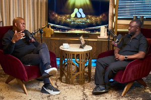 The conversation takes a deeply personal turn as Vusi reflects on his journey into public speaking