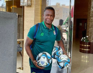 Eric Amponsah, goalkeeping coach for Sudan