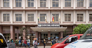 The Ghana Cocoa Board (COCOBOD) headquarters