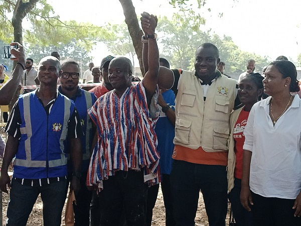 Mr Simon Kweku Tetteh, a first time contender polled 434 votes