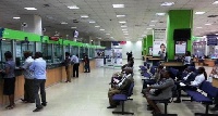 File photo of a banking hall