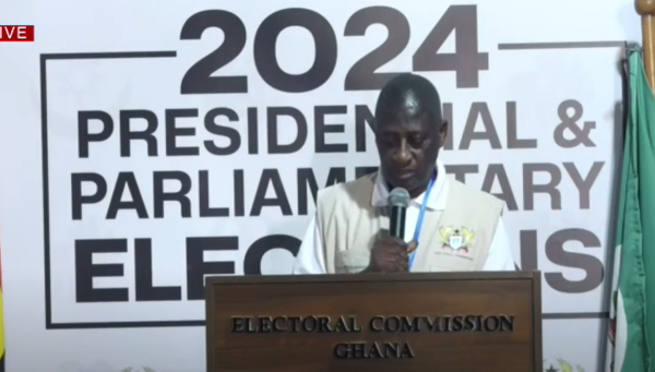 Deputy Electoral Commission Chair in charge of operations, Samuel Tettey