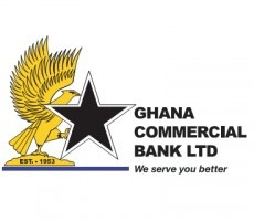 Ghana Commercial Bank logo.      File photo.