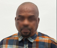 A picture of the suspect arrested in the failed Labone robbery