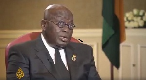 President Akufo-Addo made these comments during an interview on Aljazeera