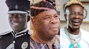 IGP George Akuffo Dampare, Bugri Naabu and Shatta Wale