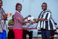 Member of Parliament for Juaben Constituency, Ama Pomaa Boateng filed her nomination