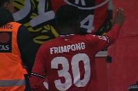 Jeremie Frimpong rendering an apology