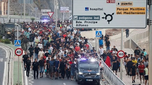 Officials say almost all those who reached the enclave on 30 July have returned