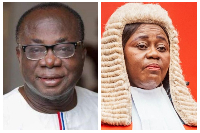 Freddie Blay and Gertrude Torkornoo