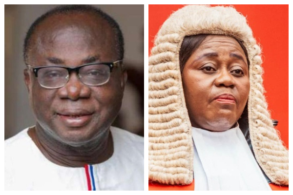 Freddie Blay and Gertrude Torkornoo