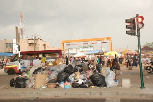 The poor sanitation conditions in Accra makes it difficult to make it the cleanest city in Africa