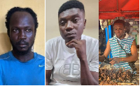 (L-R) Kwame Nkrumah II, Fante Comedy and Webkid