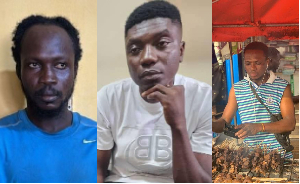 (L-R) Kwame Nkrumah II, Fante Comedy and Webkid