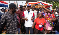 Running mate for the NPP, Dr Matthew Opoku Prempeh (M)