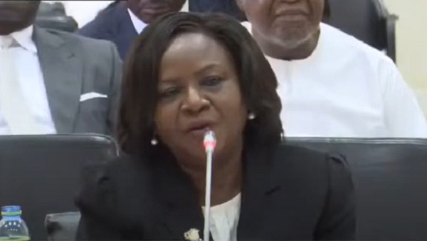 Supreme Court Justice nominee, Barbara Frances Ackah-Yensu