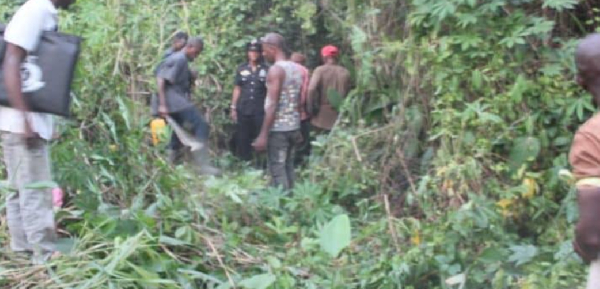 The deceased, identified as Kodzo Delali Adovor is believed to be in his 50s