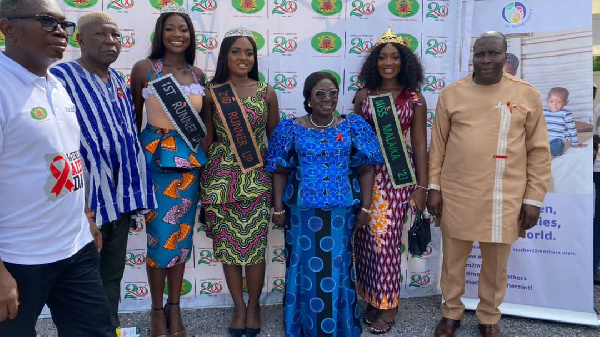 Miss Lady Nana Yaa Nsarko, others at the event