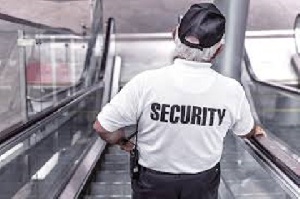 Security guards are constantly on the watch to protect their companies' staff or customers