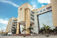 A frontal view of the Accra High Court