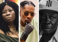 Shatta Wale's mother is said to have been prohibited from seeing her children by Shatta's father (R)