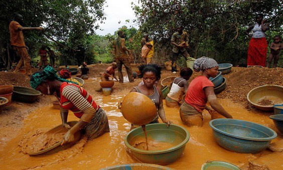 Small-scale miners are threatening to expose politicians involved in illegal mining