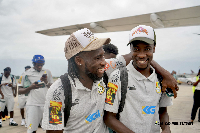 Joseph Paintsil (left) and Majeed Ashimeru