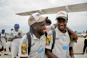 Joseph Paintsil (left) and Majeed Ashimeru