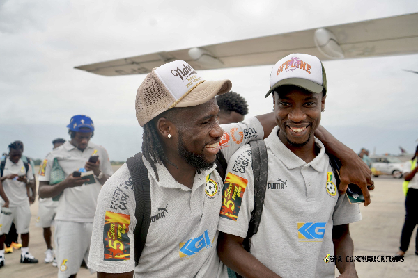 Joseph Paintsil (left) and Majeed Ashimeru