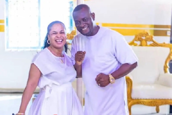 Apostle Lilian Kumah and the late husband