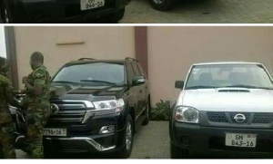 CID has released vehicles seized from Kofi Adams to him