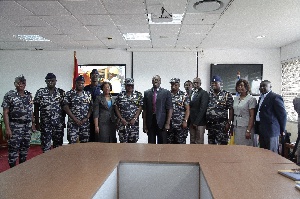 Ghana Police, led by the IGP with the management of GPHA