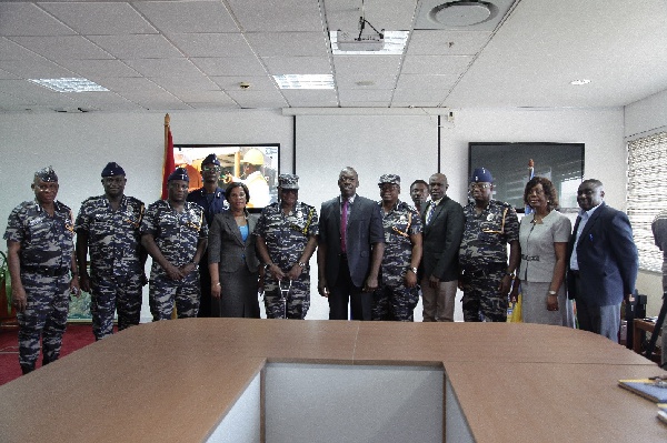 Ghana Police, led by the IGP with the management of GPHA