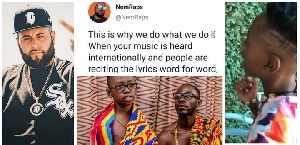 NemRaps message and Okyeame Kwame's son