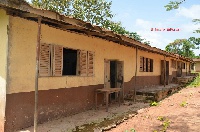 Feyiase SDA primary school building in a bad state