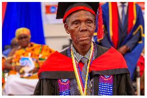 Joseph Aheto graduated with an MBA in Entrepreneurship and Small Enterprise Development