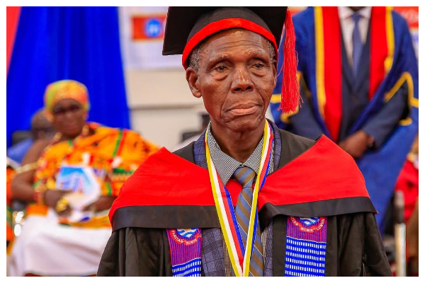 Joseph Aheto graduated with an MBA in Entrepreneurship and Small Enterprise Development