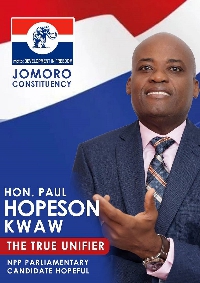 Paul Hopeson Kwaw, renowned Debt and Investment Chief and accountant