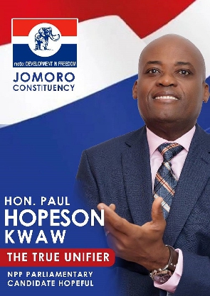 Paul Hopeson Kwaw, renowned Debt and Investment Chief and accountant