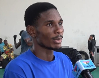 Ghanaian boxer Theophilus Allotey